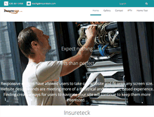 Tablet Screenshot of insureteck.com